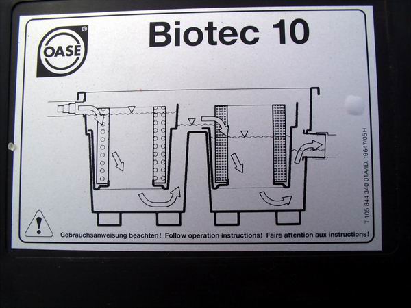 filtre bassin oase biotec 10